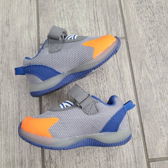 Stride Rite 360 Storm Baby Boys Light-Up Athletic Sneakers Blue & Orange Size 5M - Picture 9 of 12